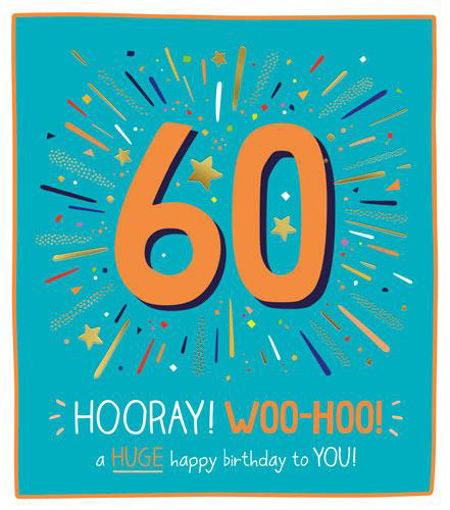 Picture of 60 HOORAY WOO HOO CARD